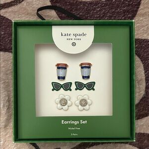 Kate Spade Earrings Set - NIB